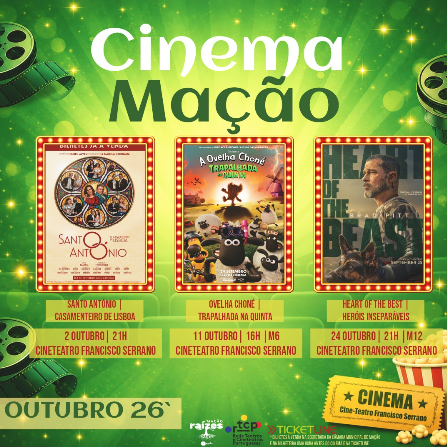 CINEMA EM OUTUBRO