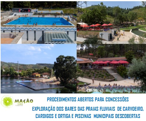 CONCESSÃO DA EXPLORAÇÃO DOS BARES DAS PRAIAS FLUVIAIS E DAS PISCINAS MUNICIPAIS DESCOBERTAS